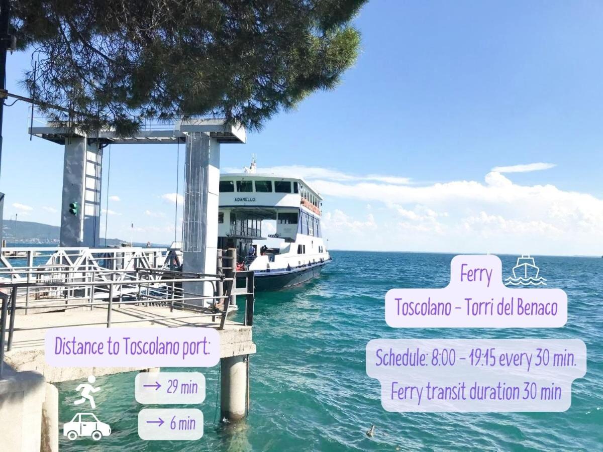 Panorama Lake View, Pool & Garden, 2 Bathrooms, Kingsize & Single-Beds, Fast Internet Toscolano Maderno Buitenkant foto