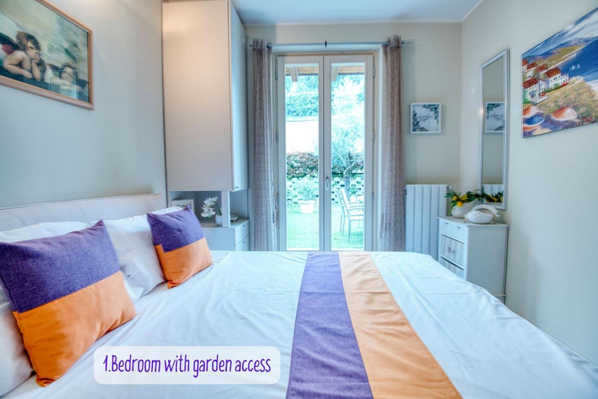 Panorama Lake View, Pool & Garden, 2 Bathrooms, Kingsize & Single-Beds, Fast Internet Toscolano Maderno Buitenkant foto