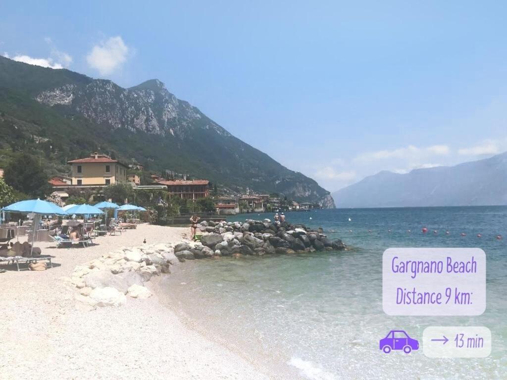 Panorama Lake View, Pool & Garden, 2 Bathrooms, Kingsize & Single-Beds, Fast Internet Toscolano Maderno Buitenkant foto