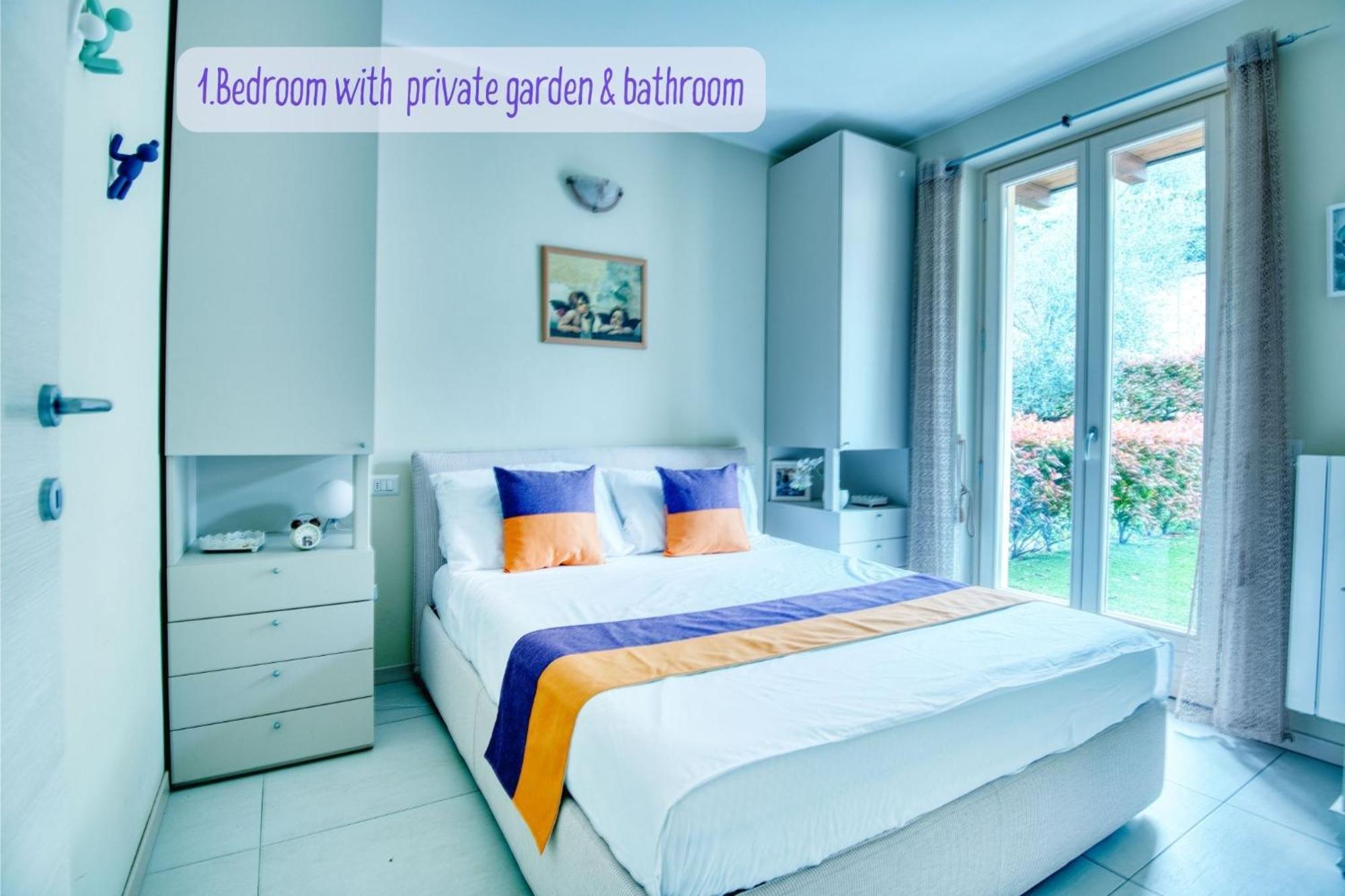 Panorama Lake View, Pool & Garden, 2 Bathrooms, Kingsize & Single-Beds, Fast Internet Toscolano Maderno Buitenkant foto